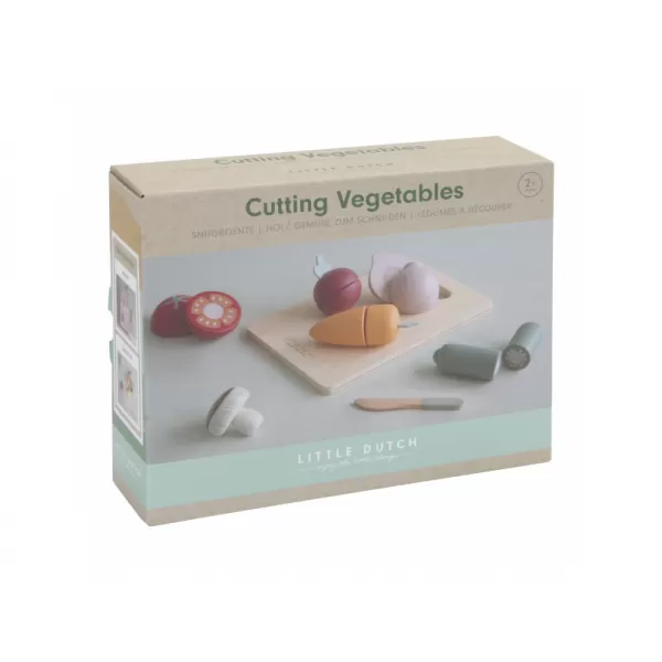 Little Dutch Krájecí zelenina dřevěná