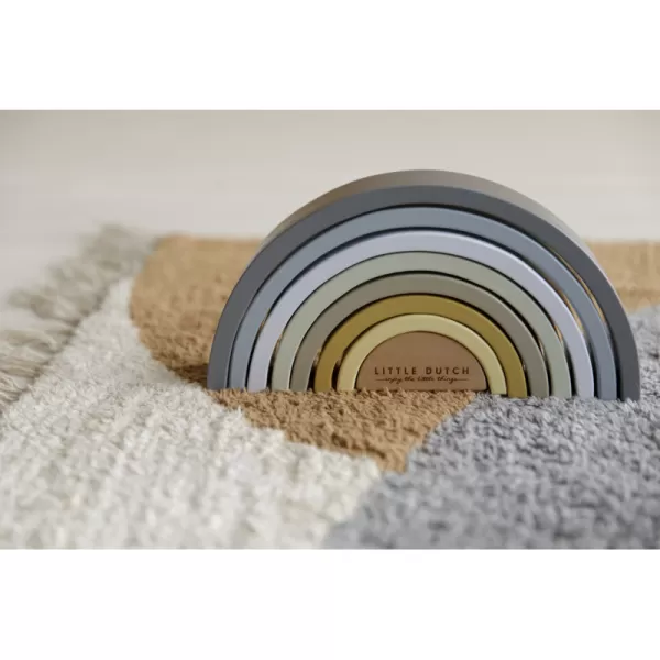 Little Dutch Skládačka dřevěná duha