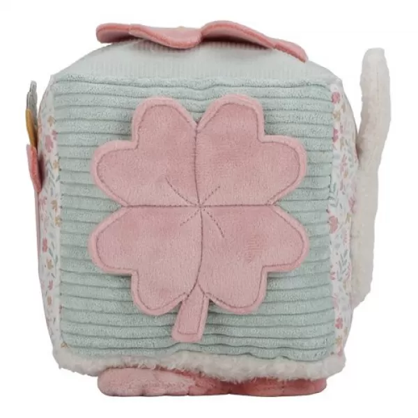 Little Dutch Kostka textilní s aktivitami králíček Miffy Lucky Blossom