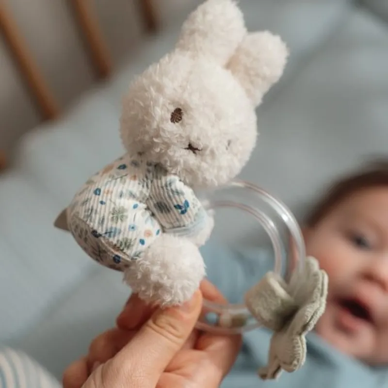 Little Dutch Chrastítko s korálky králíček Miffy