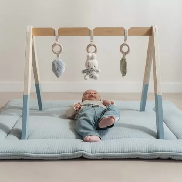 Little Dutch Dřevěná hrazdička králíček Miffy Lucky Leaves