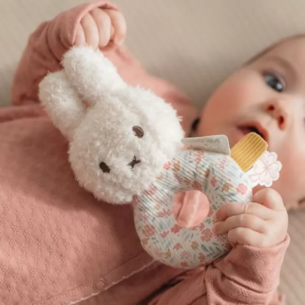 Little Dutch Chrastítko králíček Miffy Lucky Blossom