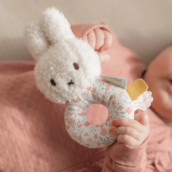Little Dutch Chrastítko králíček Miffy Lucky Blossom