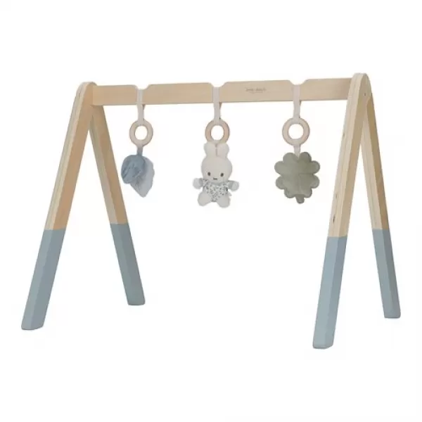 Little Dutch Dřevěná hrazdička králíček Miffy Lucky Leaves