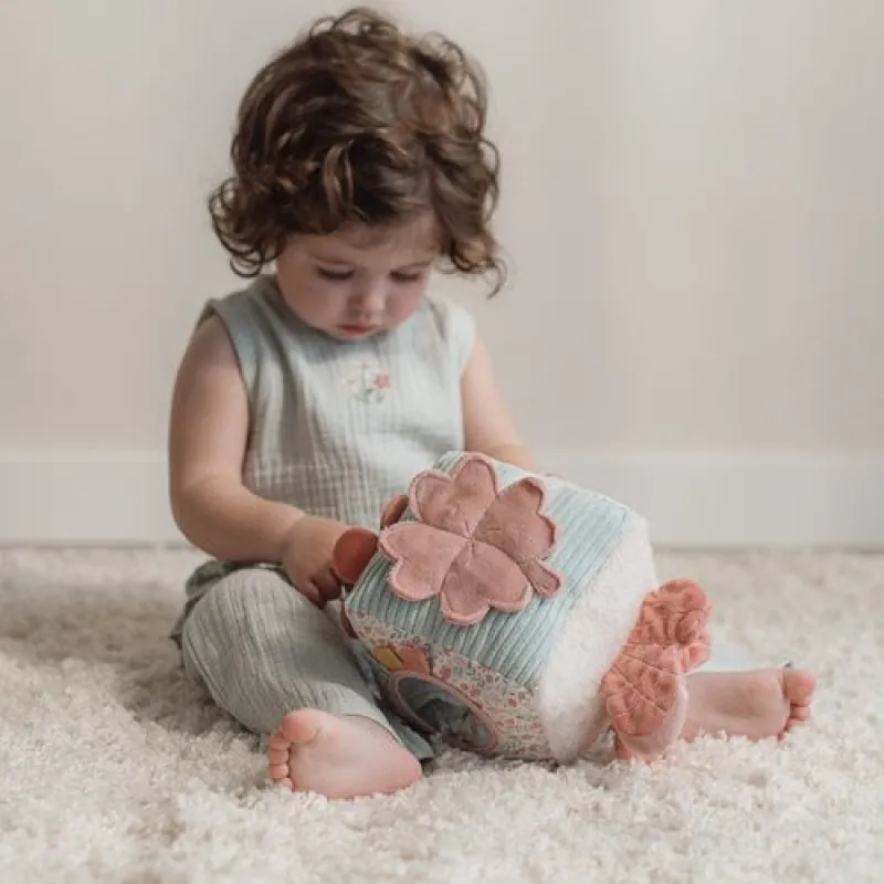 Little Dutch Kostka textilní s aktivitami králíček Miffy