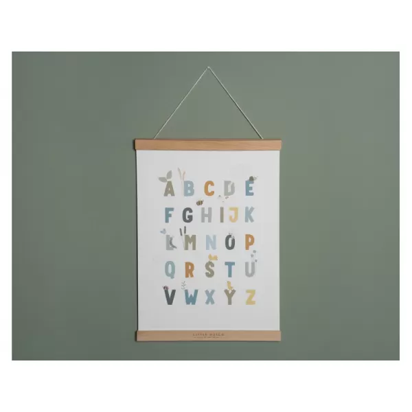 Little Dutch Dřevěný věšák na plakáty A3