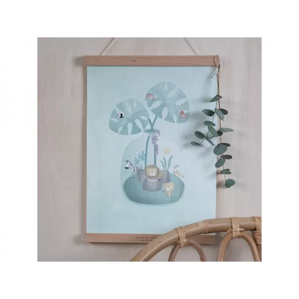 Little Dutch Dřevěný věšák na plakáty A3