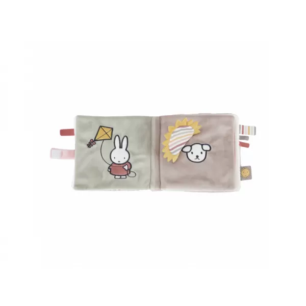 Little Dutch Textilní knížka s aktivitami králíček Miffy Fluffy