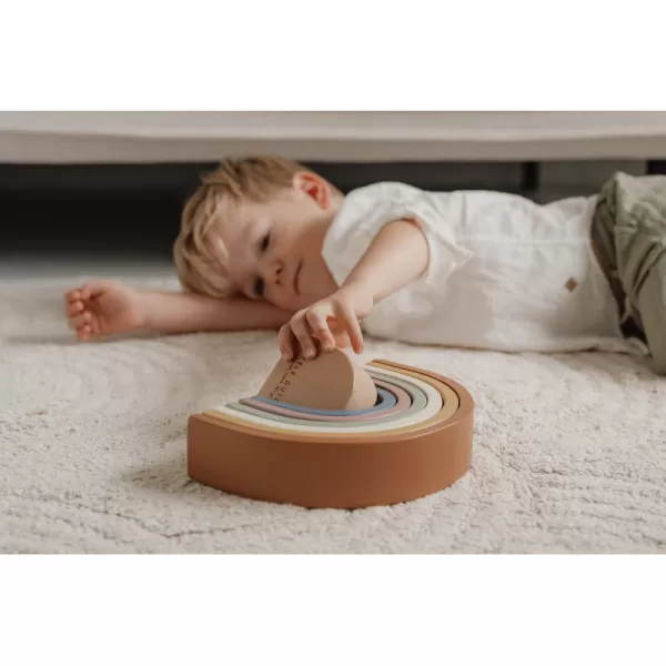 Little Dutch Skládačka dřevěná duha Vintage