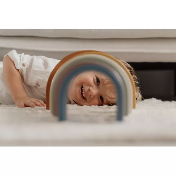 Little Dutch Skládačka dřevěná duha Vintage