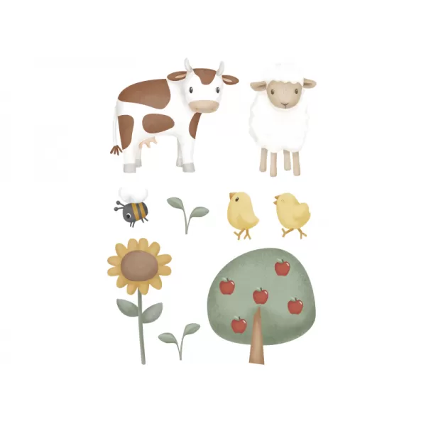 Little Dutch Samolepky na zeď Farma
