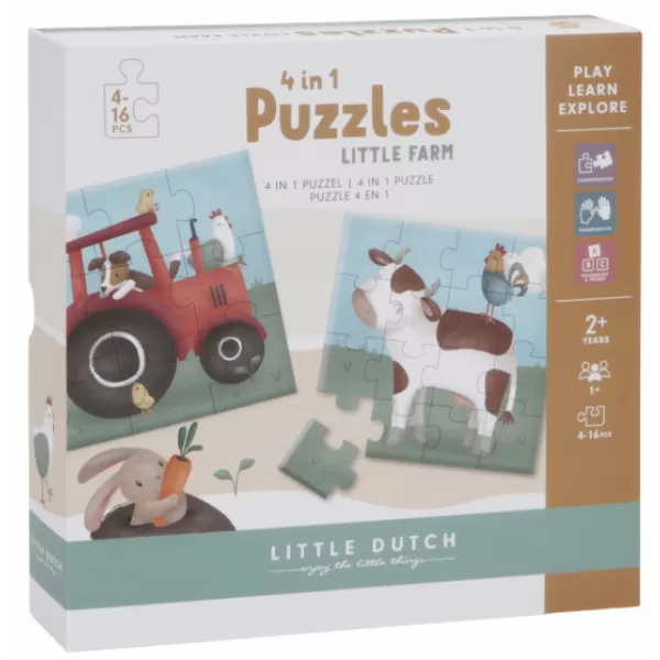 Little Dutch Puzzle 4v1 Farma