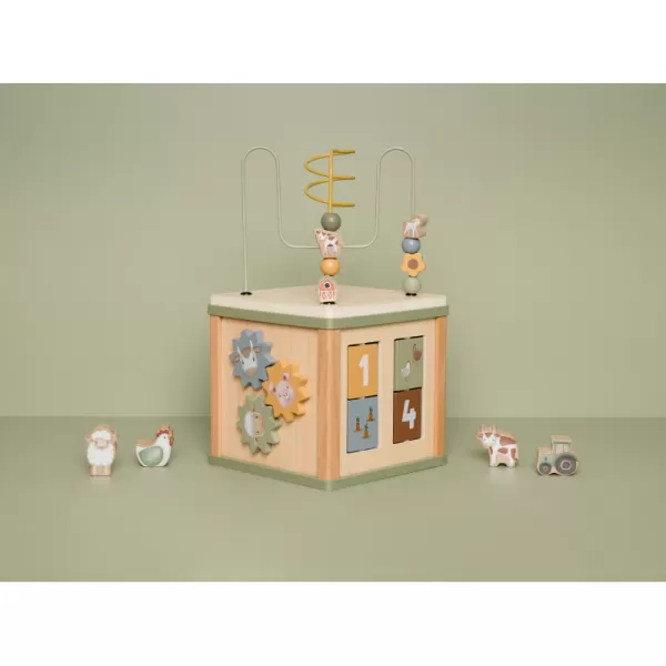 Little Dutch Kostka s aktivitami dřevěná Farma