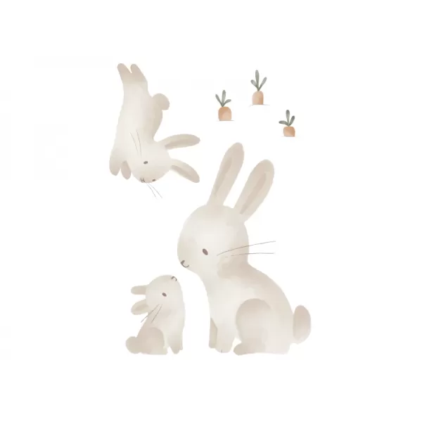 Little Dutch Samolepky na zeď Baby Bunny