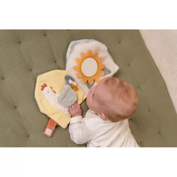 Little Dutch Textilní knížka s aktivitami Farma