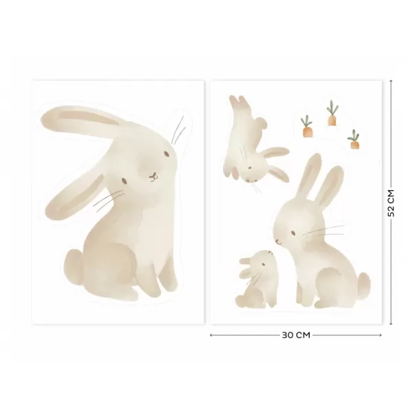 Little Dutch Samolepky na zeď Baby Bunny