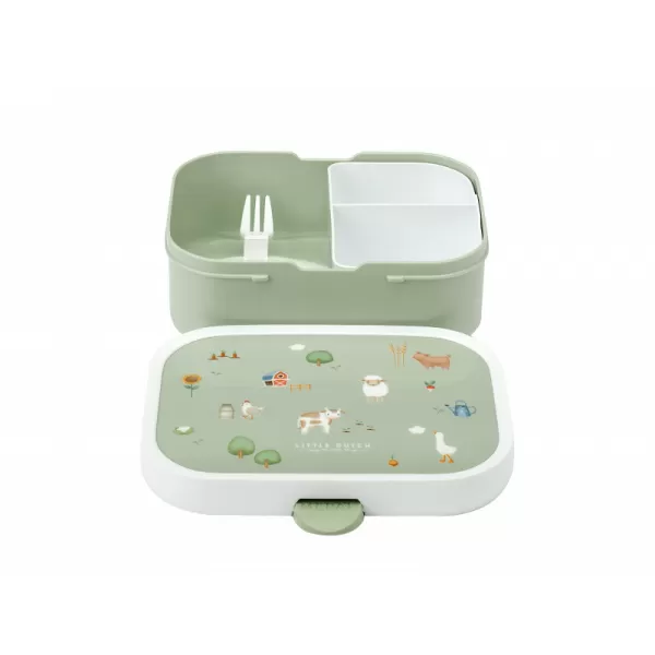 Little Dutch Svačinový set (láhev 400ml+box) Farma