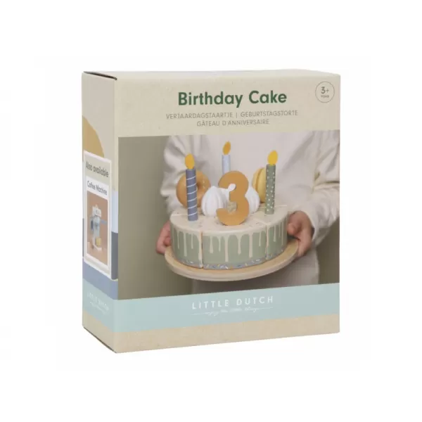 Little Dutch Narozeninový dort 26 dílů dřevěný