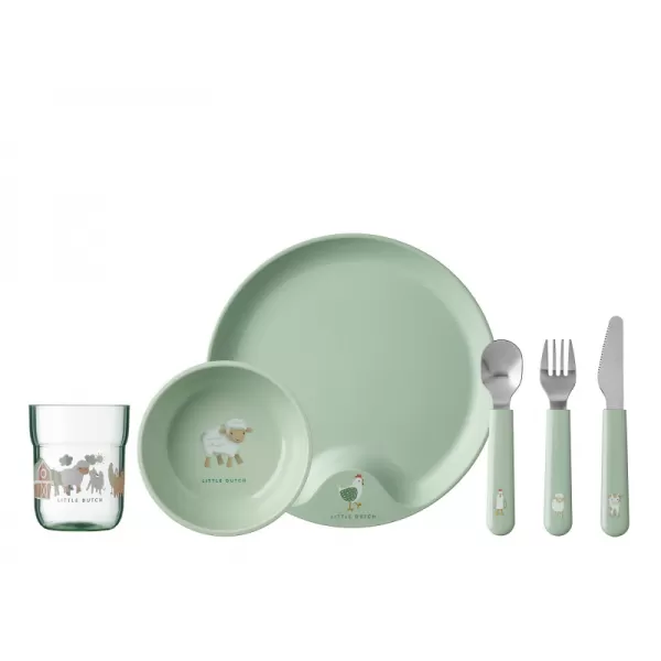 Little Dutch Dětský talíř Farma