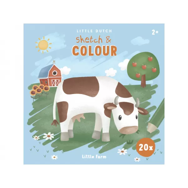 Little Dutch Omalovánky Farma