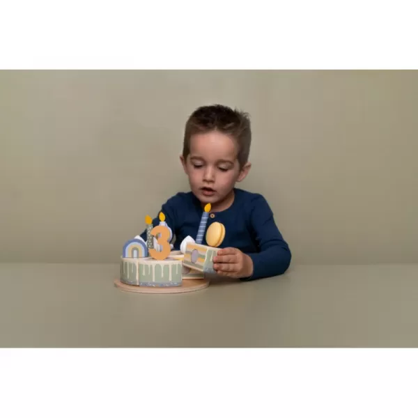 Little Dutch Narozeninový dort 26 dílů dřevěný