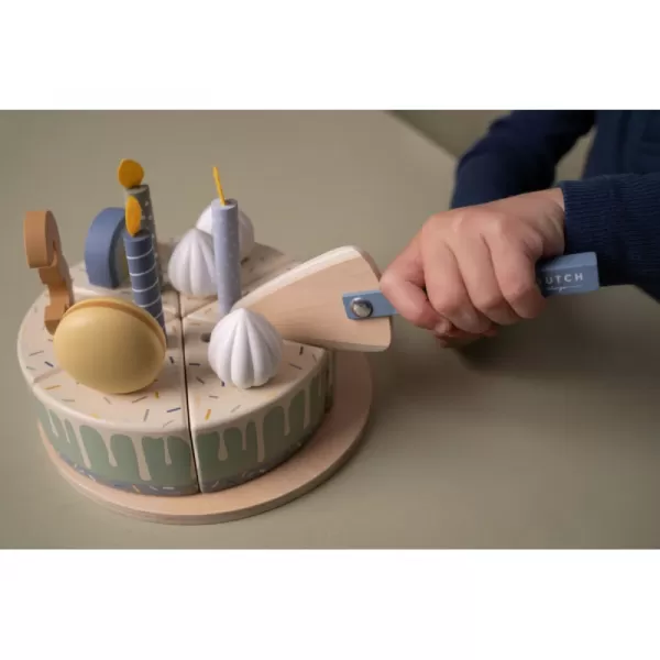 Little Dutch Narozeninový dort 26 dílů dřevěný