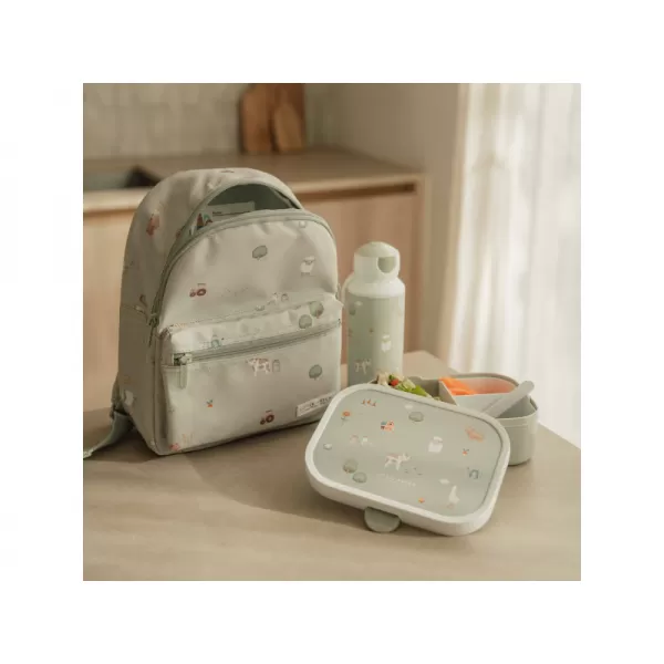 Little Dutch Svačinový set (láhev 400ml+box) Farma