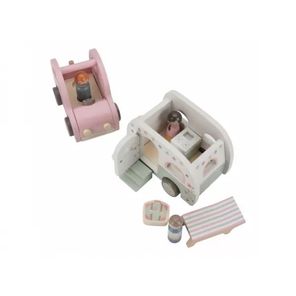 Little Dutch Auto s karavanem dřevěné