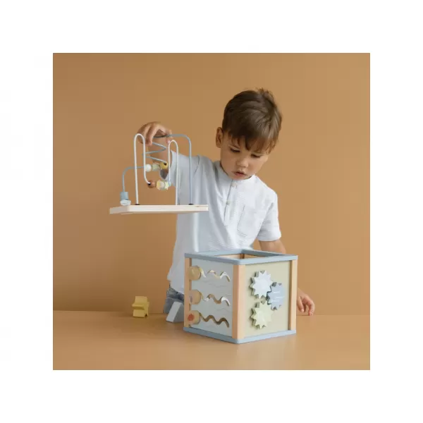 Little Dutch Kostka s aktivitami dřevěná Ocean