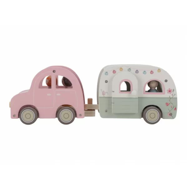 Little Dutch Auto s karavanem dřevěné