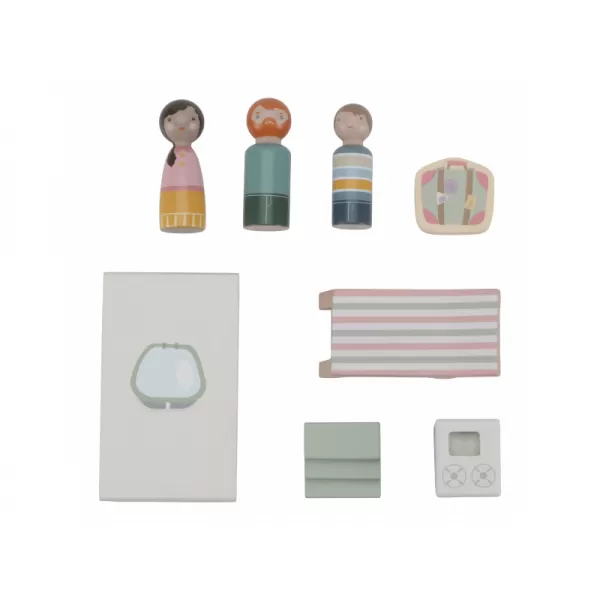 Little Dutch Auto s karavanem dřevěné