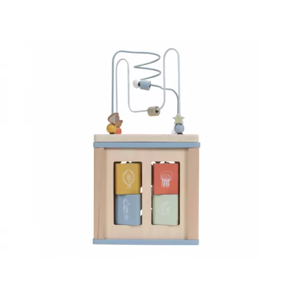 Little Dutch Kostka s aktivitami dřevěná Ocean