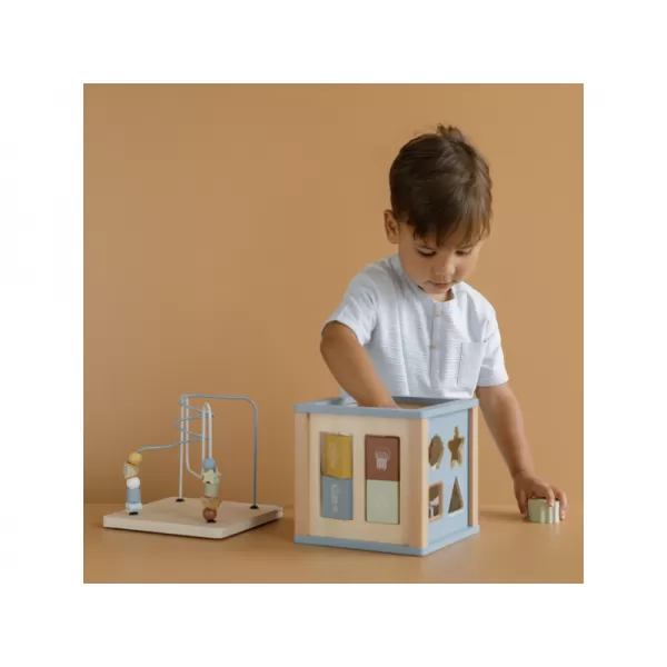 Little Dutch Kostka s aktivitami dřevěná Ocean