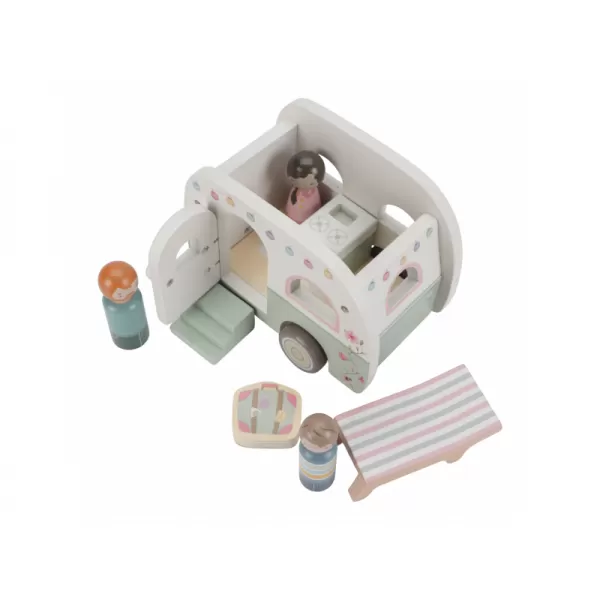 Little Dutch Auto s karavanem dřevěné