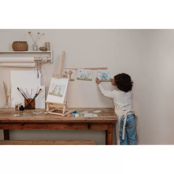 Little Dutch Kreativní sada malování prsty Forest Friends