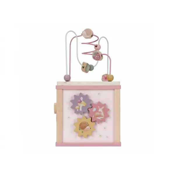 Little Dutch Kostka s aktivitami dřevěná Fairy Garden