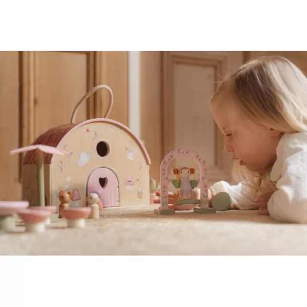 Little Dutch Domeček pro víly dřevěný přenosný Fairy Garden