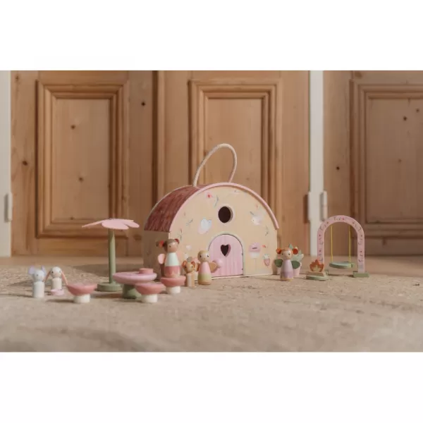 Little Dutch Domeček pro víly dřevěný přenosný Fairy Garden