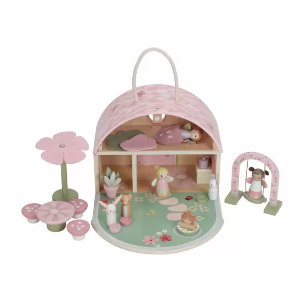 Little Dutch Domeček pro víly dřevěný přenosný Fairy Garden