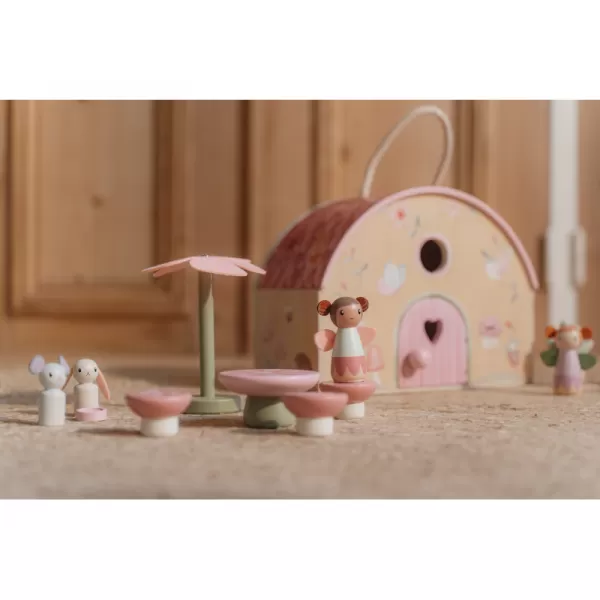 Little Dutch Domeček pro víly dřevěný přenosný Fairy Garden