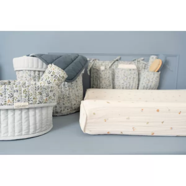 Little Dutch Bryndáček bandana Forest Treasures & Denim Blue 2 ks