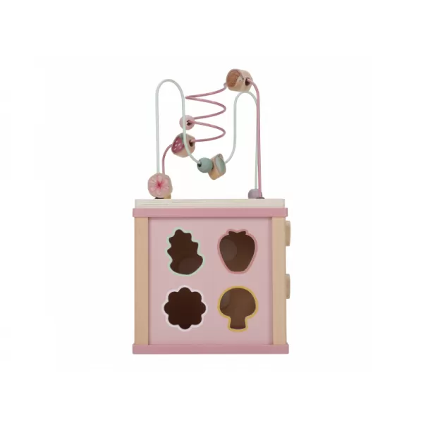 Little Dutch Kostka s aktivitami dřevěná Fairy Garden