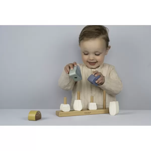 Little Dutch Houby dřevěné skládací Forest Friends