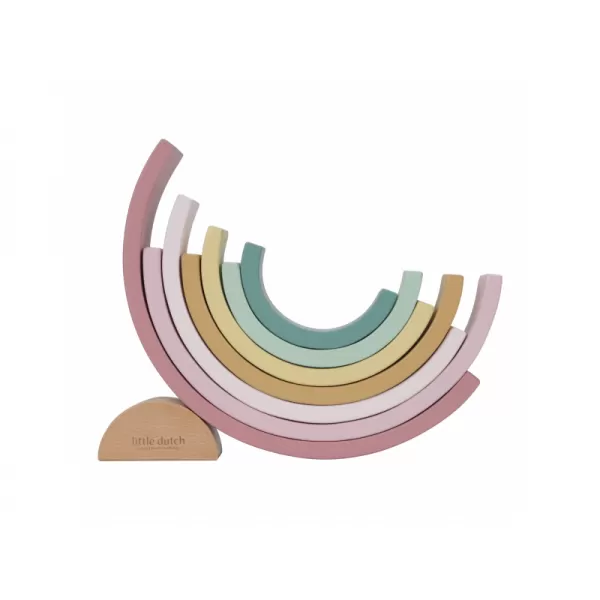 Little Dutch Skládačka dřevěná duha Fairy Garden