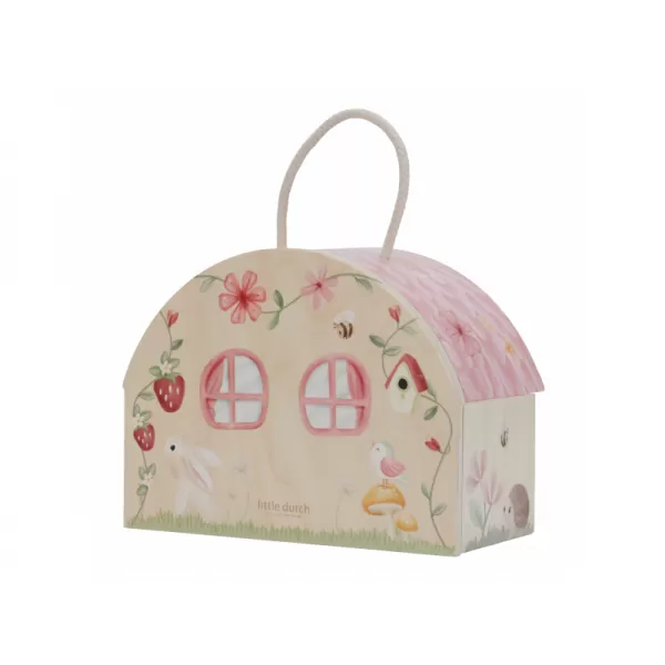 Little Dutch Domeček pro víly dřevěný přenosný Fairy Garden