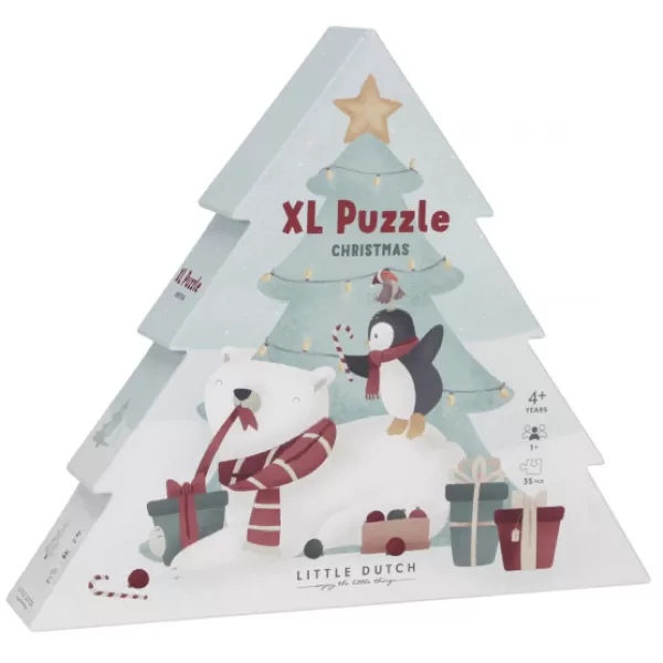Little Dutch Puzzle vánoční XL