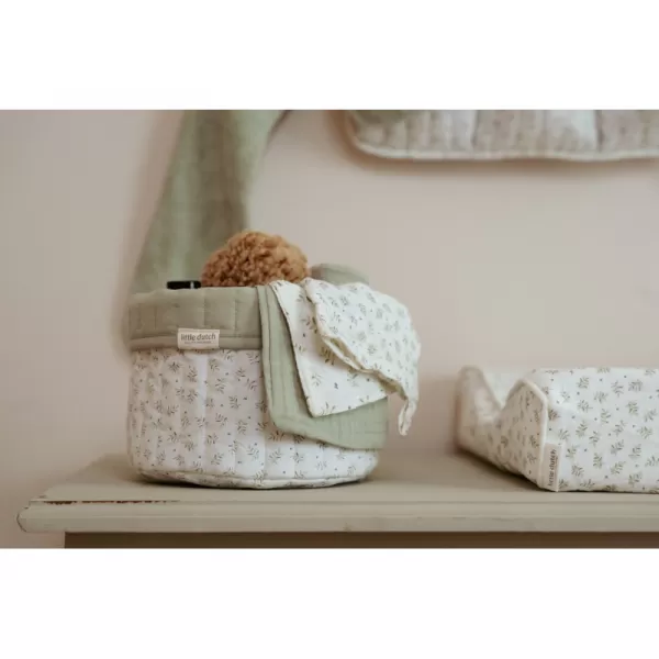 Little Dutch Plena zavinovací 120x120 cm Blueberry Leaves