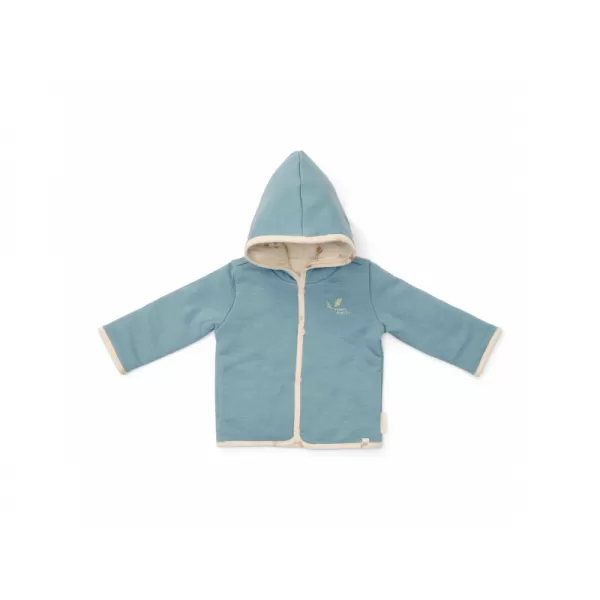 Little Dutch Kabátek oboustranný Stone Blue vel. 68