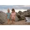 Little Dutch Overal letní Ocean Treasures Surf Blue vel. 98/104