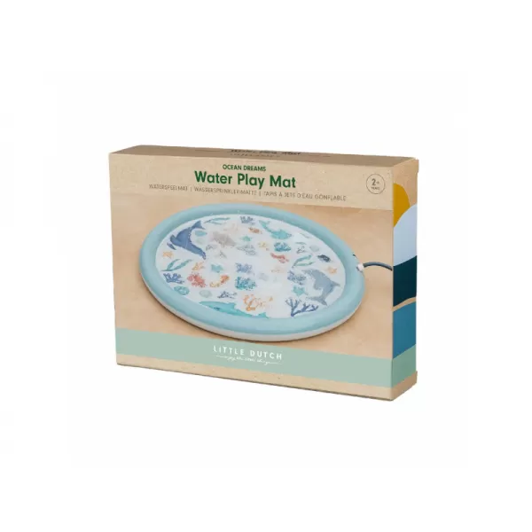 Little Dutch Stříkací hrací podložka Ocean Dreams Blue